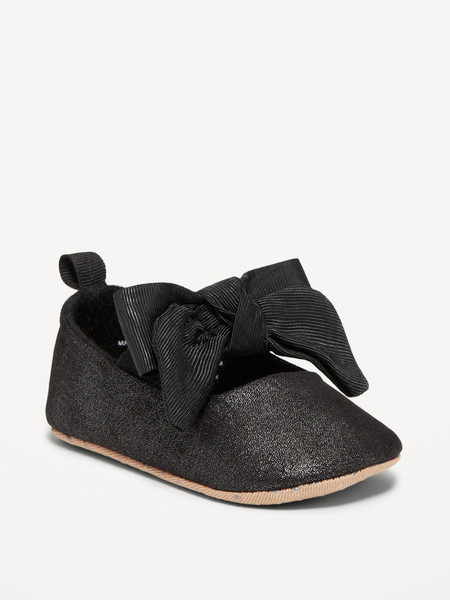 Canvas Bow Ballet Flats for Baby | Old Navy (US)