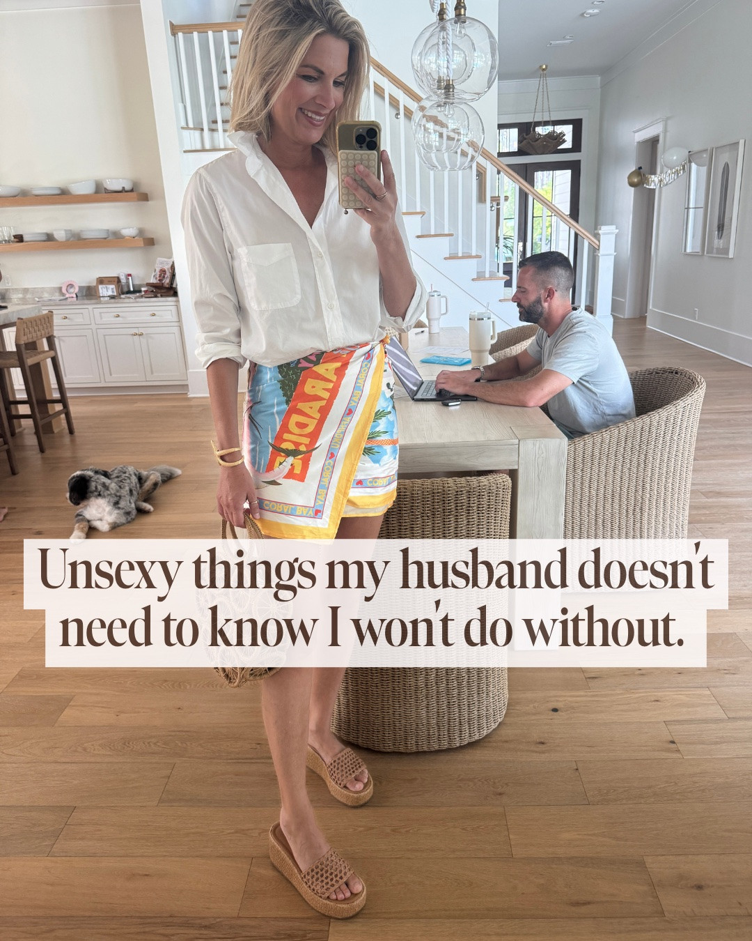 Unsexy things my husband doesn’t need to know I won’t do without

Sharing this outfit as well!

#LTKmomlife #LTKOver40 #LTKstorytime