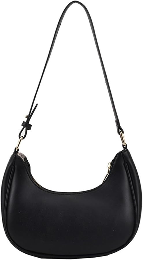 Women's Fashion Small Crescent Shoulder Bag, Underarm Wallet Handbag | Amazon (US)