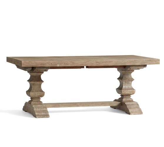 Banks Extending Dining Table, Seadrift | Pottery Barn (US)