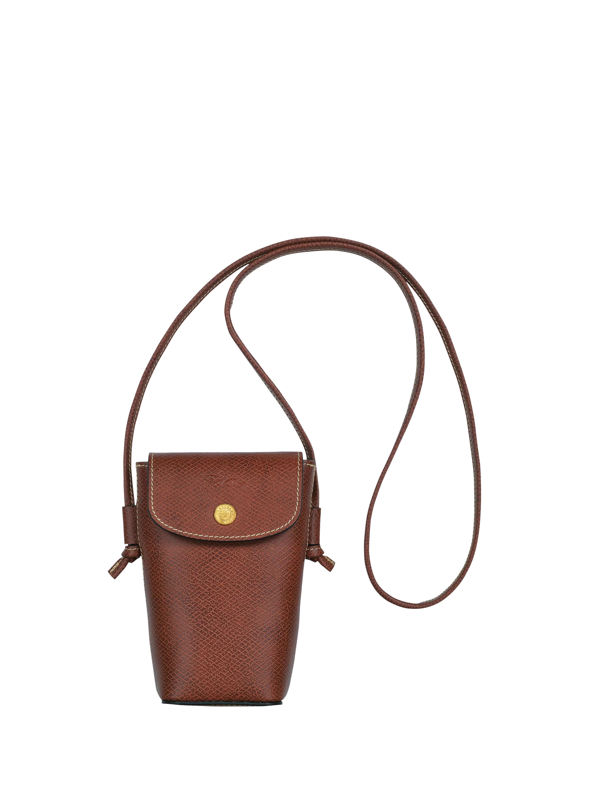 Longchamp Épure Leather Cross Body Phone Pouch | John Lewis (UK)