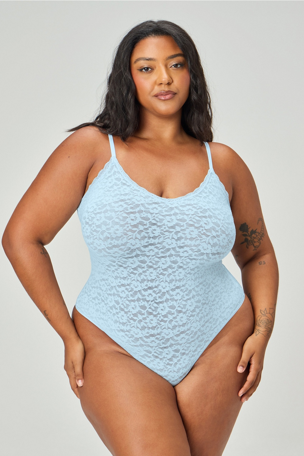 Lush Lace Strappy Bodysuit | Fabletics