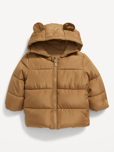 Unisex Water-Resistant Frost Free Critter Puffer Jacket for Baby | Old Navy (US)