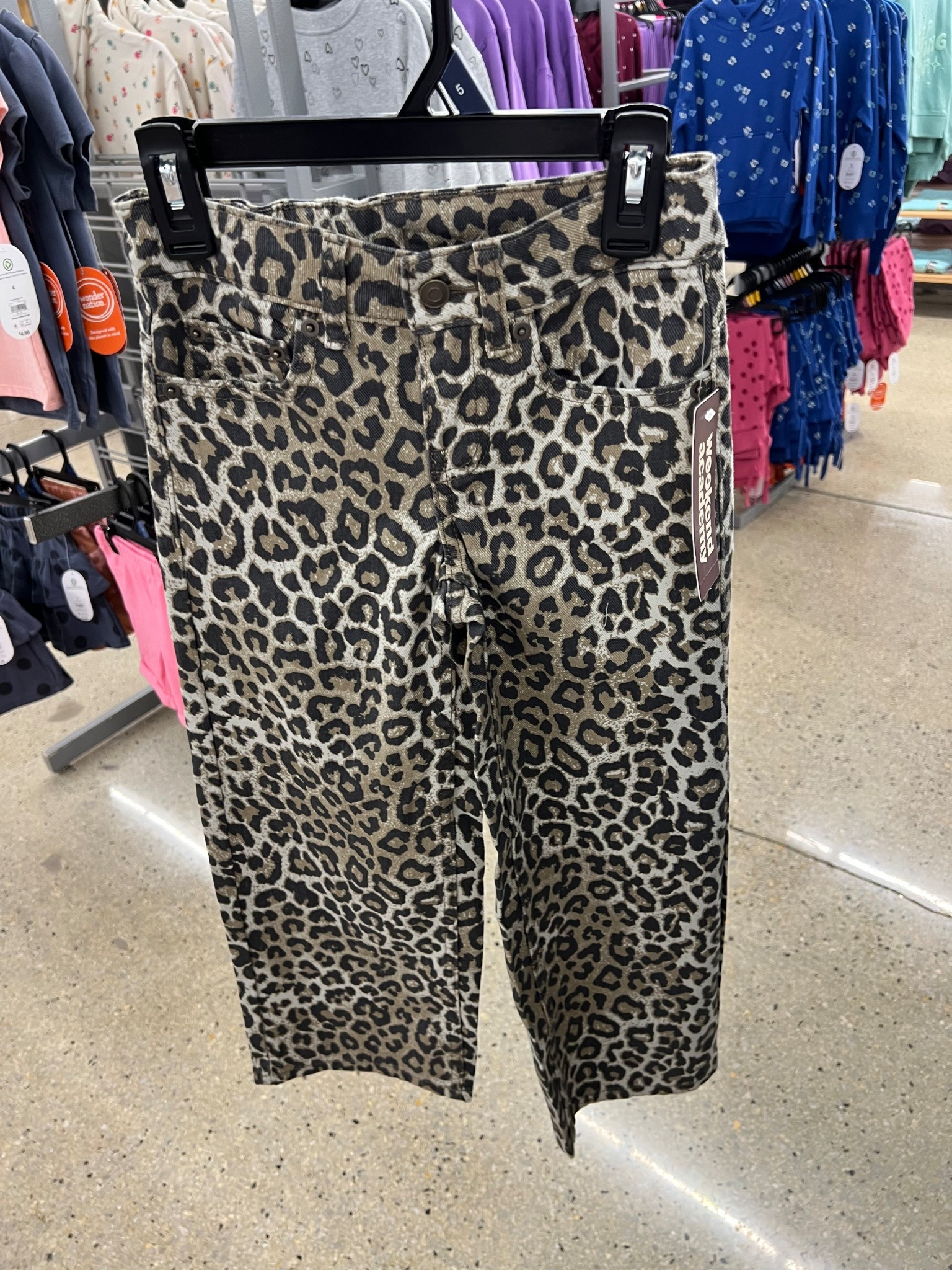 Girls baggy straight leopard jeans at Walmart, hey where’s the women’s sizes?? 😂👏

#LTKFindsUnder50 #LTKKids