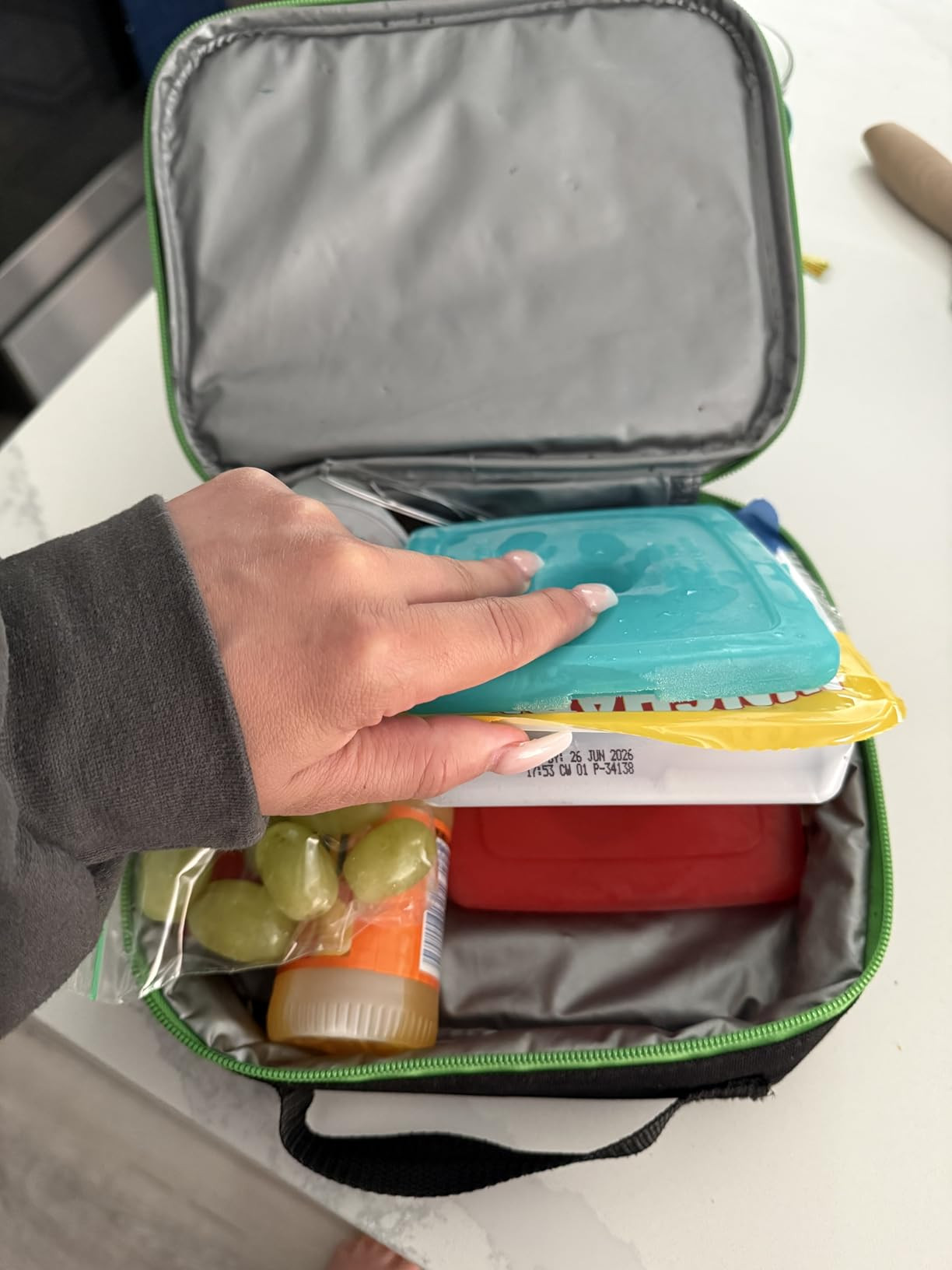 Cool Coolers by Fit + Fresh, 4 Pack Slim Ice Packs, Space Saving Reusable Ice Packs for Lunch Box... | Amazon (US)