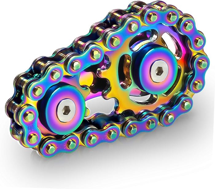 Valentines Day Gifts for Teens Boys Metal Fidget Spinner Toys for Adults Figette Bike Chain Rolle... | Amazon (US)