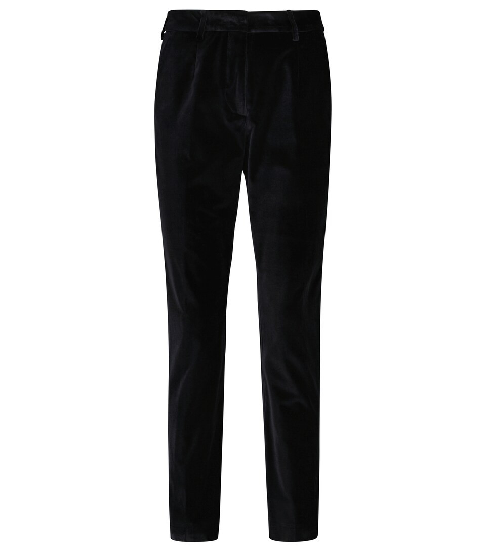 Mid-Rise-Hose aus Samt | Mytheresa (DACH)