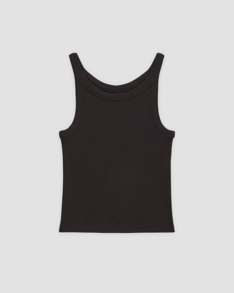 The Supima® Micro-Rib Cropped Tank | Everlane
