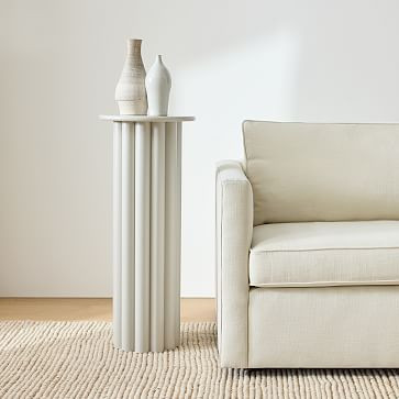Hera Pedestal Side Table (14") | West Elm (US)