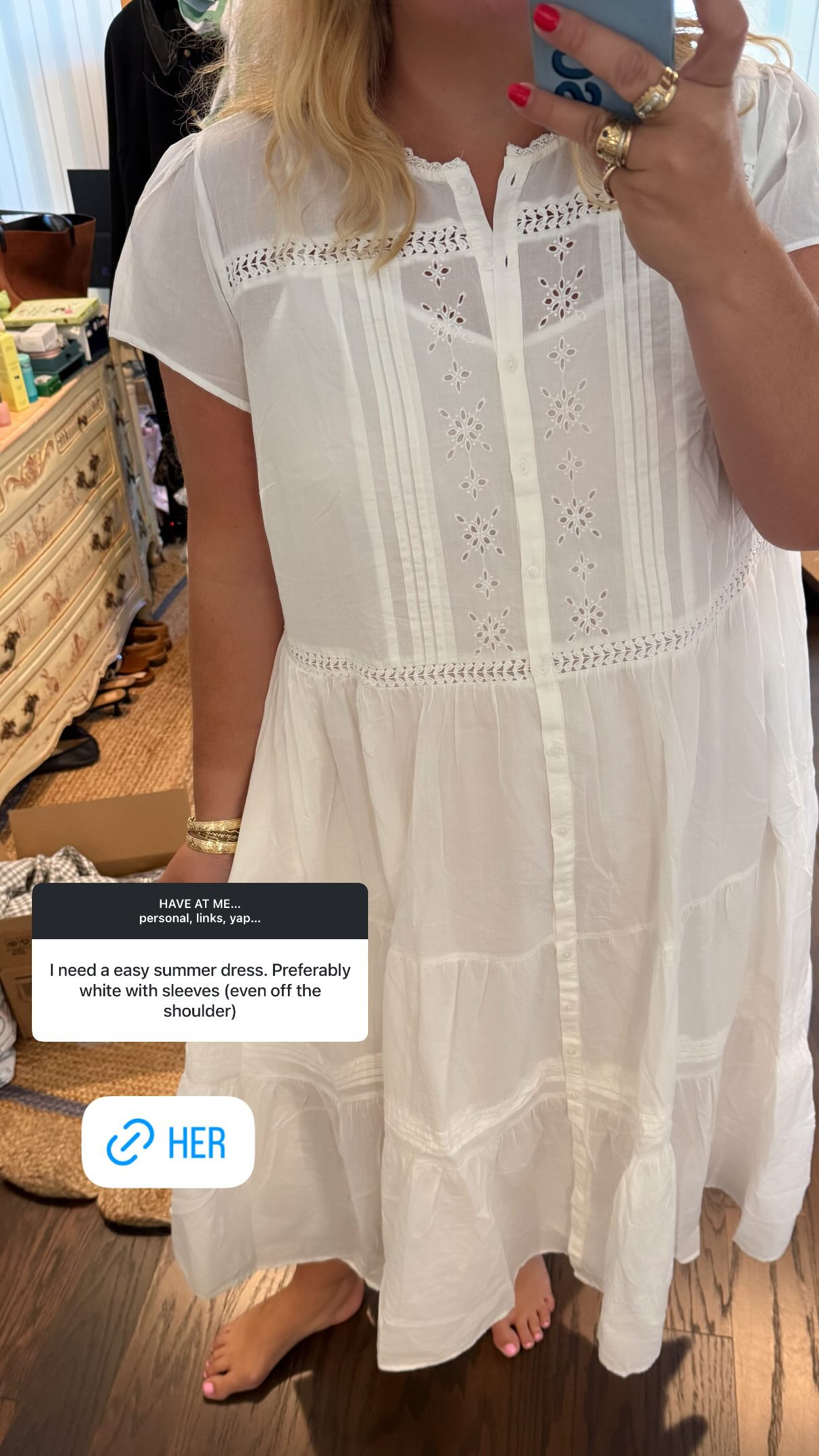 Easy summer dress 🤍

#LTKootd