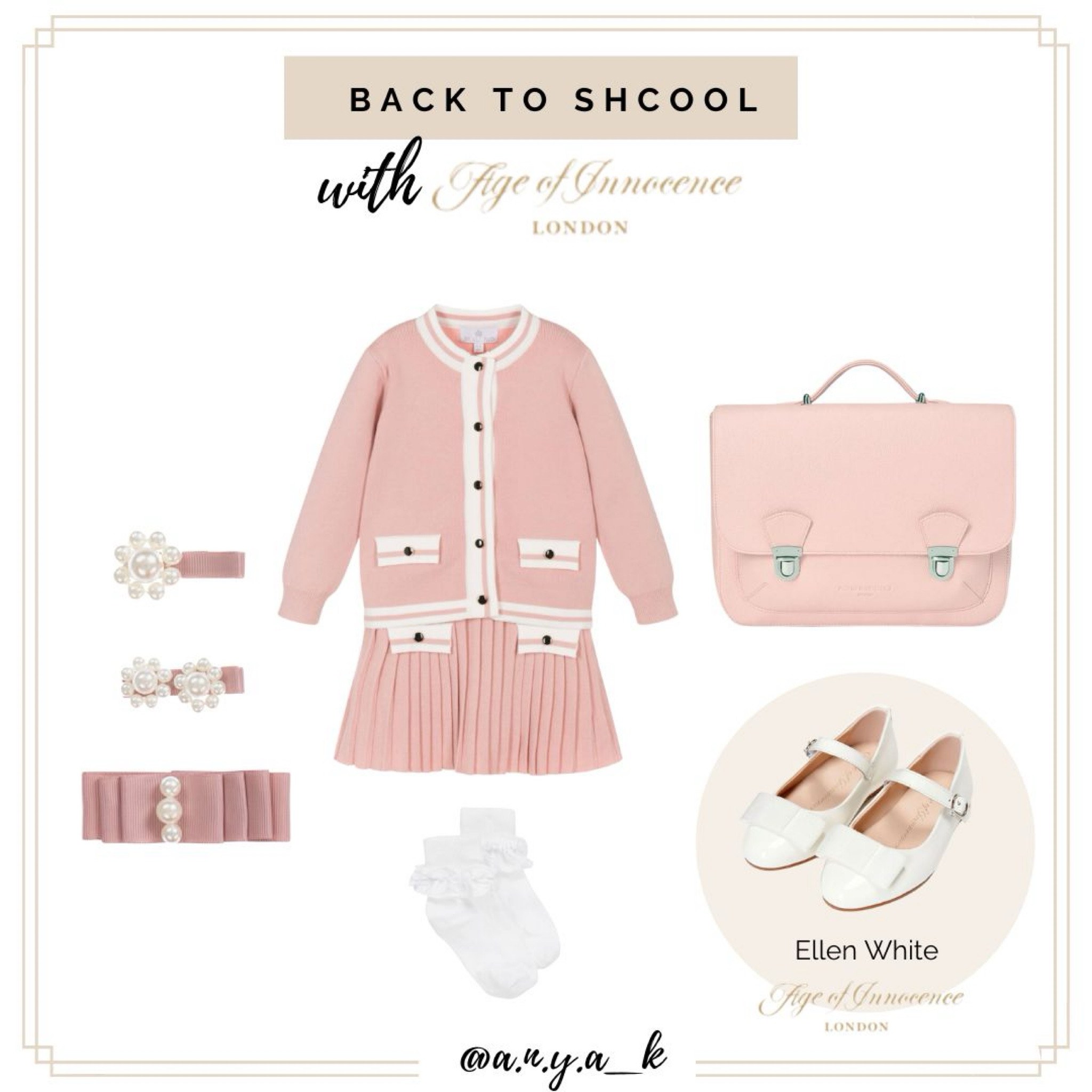 Pretty in pink and ready to shine! 🌸 This sweet back-to-school outfit is a must-have for the new school year! 🎀


#BackToSchool #KidsFashion #AgeOfInnocenceLondon #PinkStyle 

#LTKFamily #LTKBacktoSchool #LTKKids