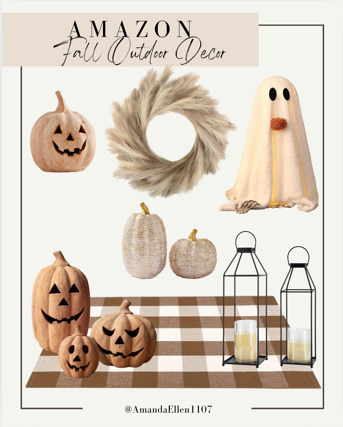 pumpkin outdoor decorations, fall porch decor, autumn wreaths, harvest decorations, outdoor fall garland, rustic fall decor, farmhouse porch decorations, outdoor scarecrow decor, thanksgiving outdoor decorations, hay bale decorations, front porch fall ideas, outdoor lanterns fall, cozy outdoor fall setup, neutral fall decor, plaid fall porch decorations, outdoor fall doormat, outdoor leaf garland, autumn outdoor lights, Amazon fall decor finds, outdoor fall decorating ideas

#LTKFindsUnder50 #LTKHome #LTKFallSale