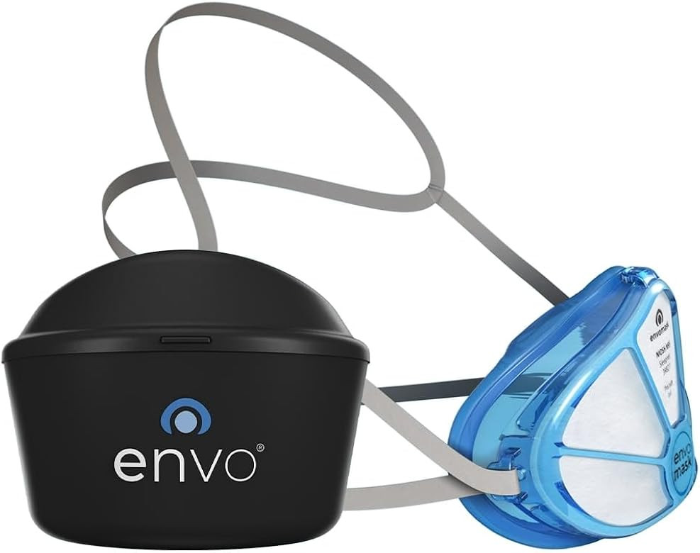 Envo Mask N95 Respirator Kit including Holo Headgear, 5 Individually Packaged Filters, Easy Trans... | Amazon (US)
