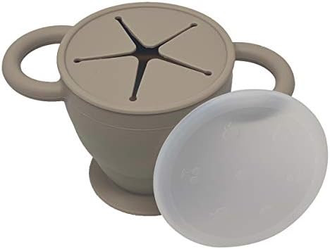 BraveJusticeKidsCo | Snack Attack II Snack Cup | Collapsible Silicone Snack Container | Toddler a... | Amazon (US)