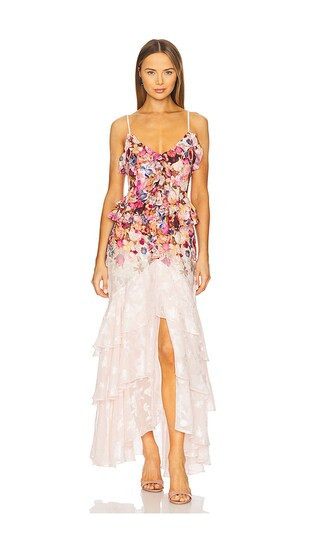 ELLIATT ROBE MAXI DRESS in Pink. Size M, S, XL, XS. | Revolve Clothing (Global)