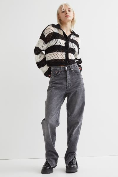 Straight High Jeans | H&M (US + CA)