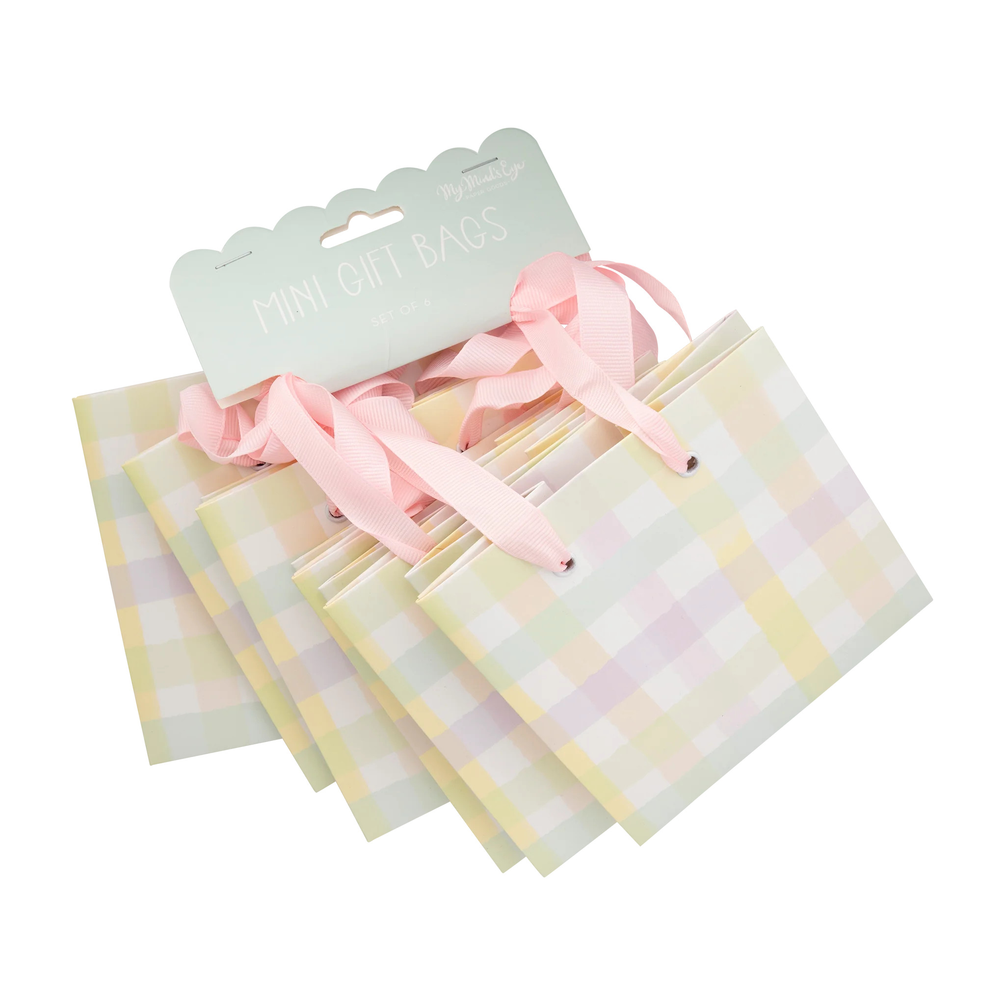 Spring Check Gift Bag Set | My Mind's Eye