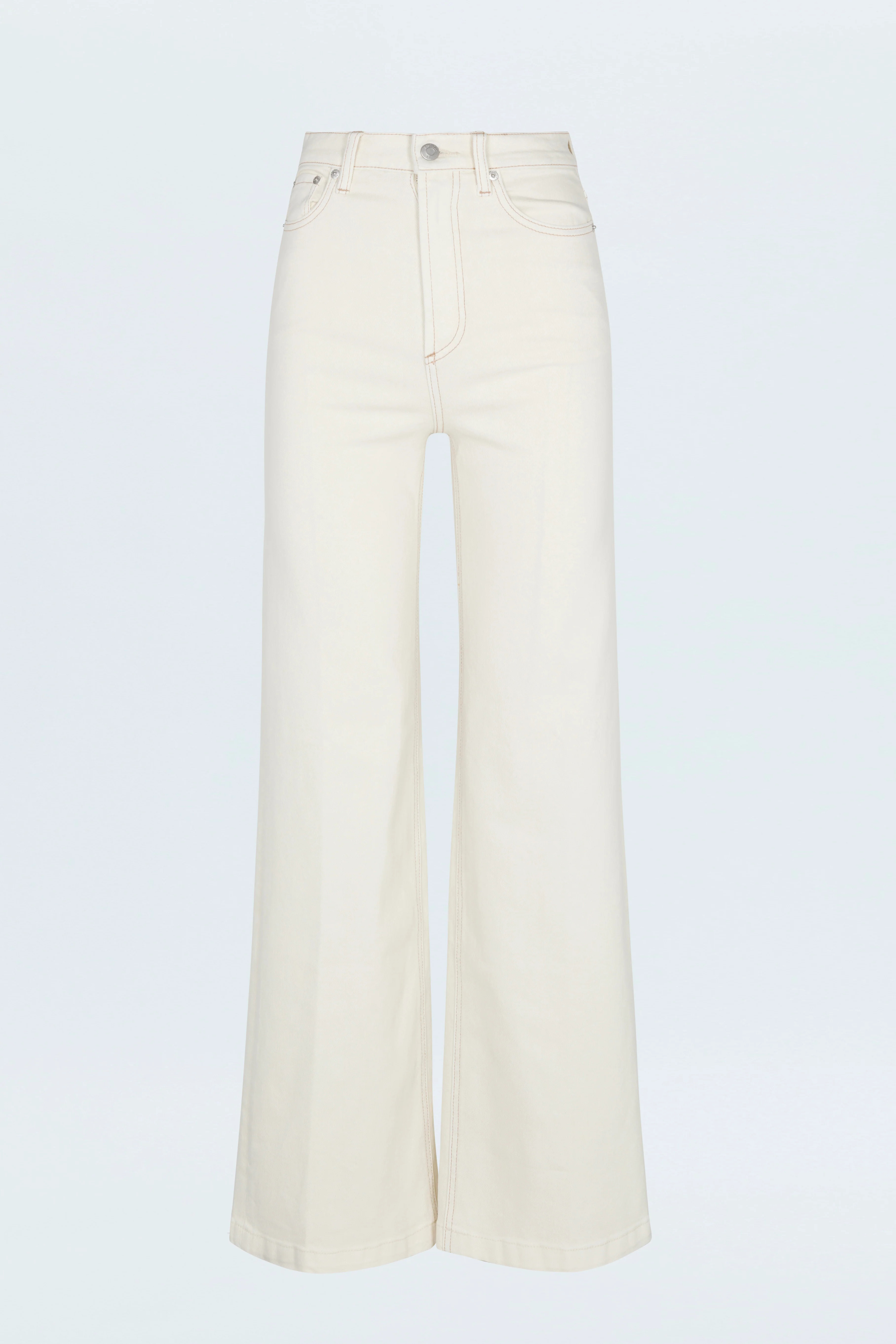 Lana High Rise Ultra Wide Jean - Ecru | Pistola Denim
