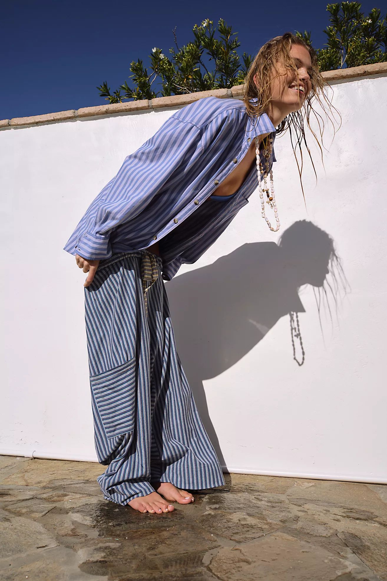 We The Free Freddie Striped Shirt | Free People (Global - UK&FR Excluded)