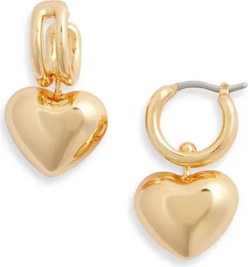 Puffy Heart Drop Earrings | Nordstrom