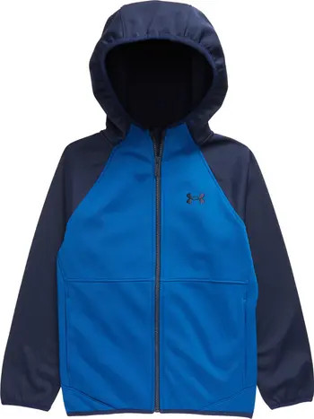 Under Armour Kids' Sim Water Repellent Hooded Softshell Jacket | Nordstrom | Nordstrom