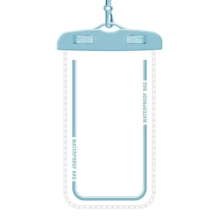 Wepro Mobile Phone Waterproof Case Diving Transparent Swimming Phone Waterproof Bag | Walmart (US)