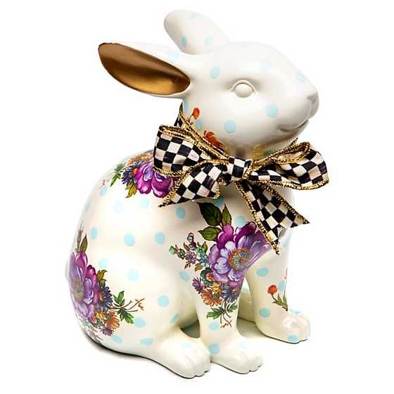 Florabunda Bunny - White | MacKenzie-Childs