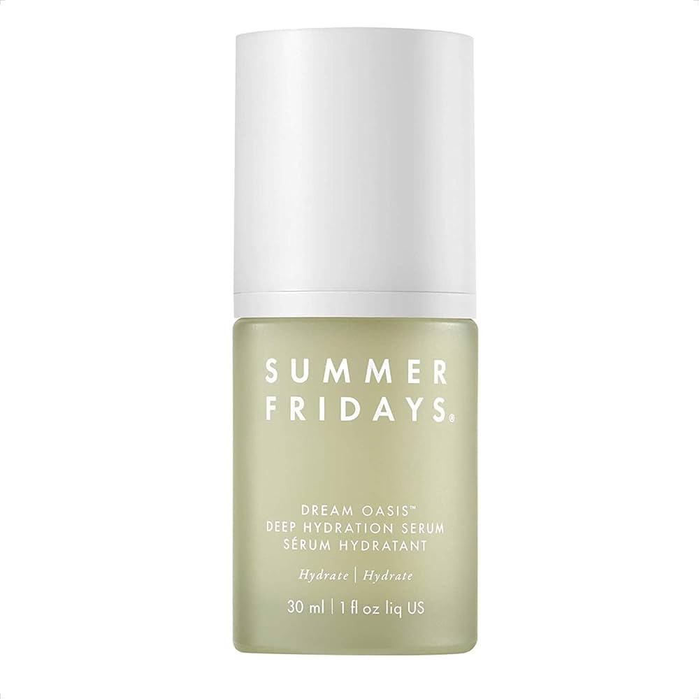 Summer Fridays Dream Oasis Serum - Hydrating Serum with Hyaluronic Acid, Glycerin & Squalane - He... | Amazon (US)