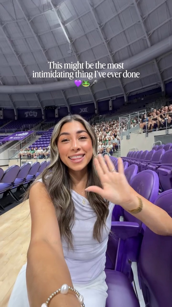 Speaking to 3,000 sorority girls!! 💜🐸 it was an honor!!! I hope it helps someone make their college experience just a little bit better. Thank you, Jesus!

#tcu #christianinfluencer #christianspeaker

#LTKdayinmylife #LTKgrwm #LTKootd