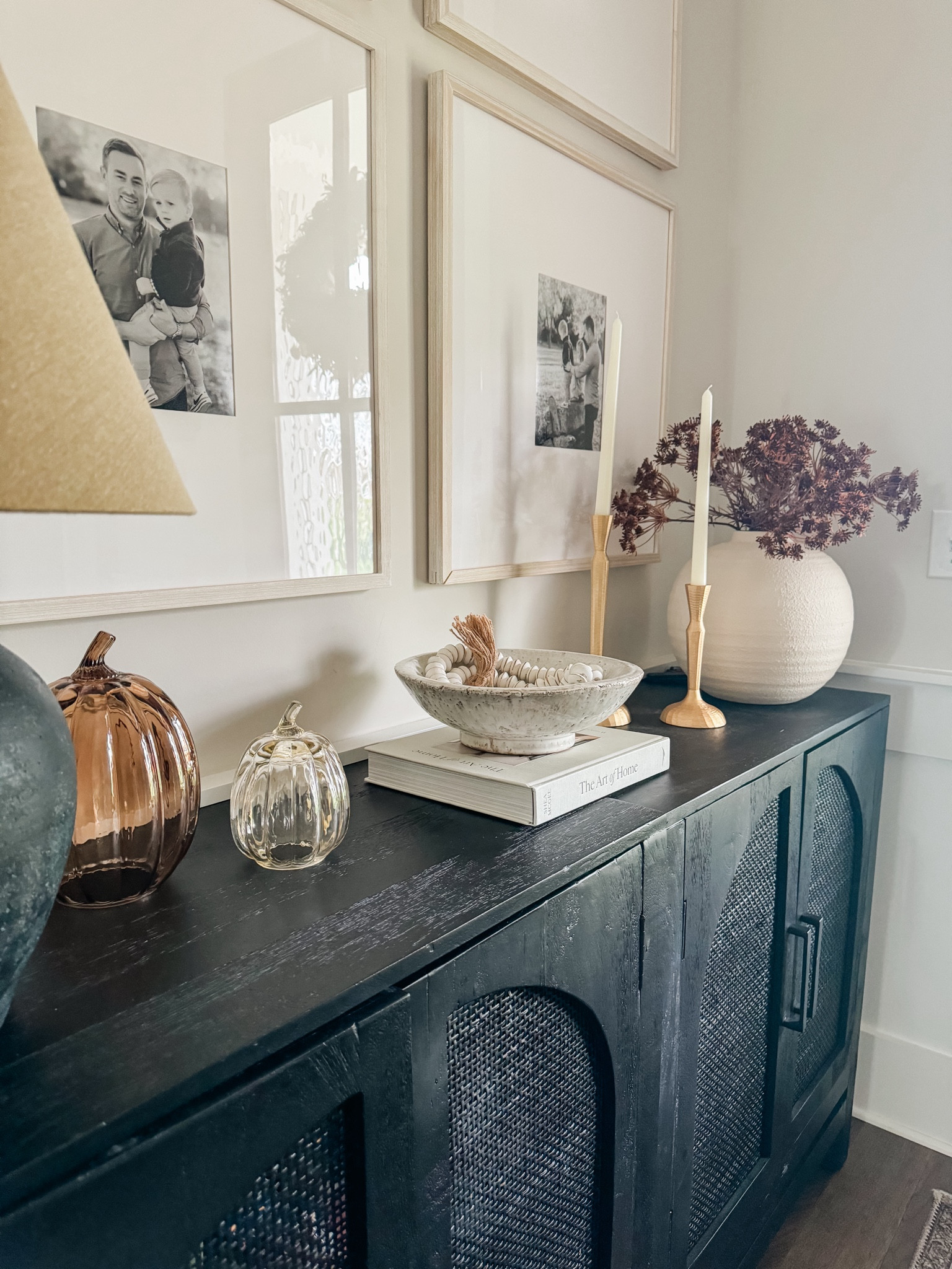 Fall console styling 

#LTKHome #LTKSeasonal #LTKFallSale