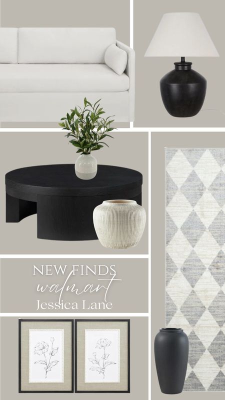 Walmart furniture and home decor finds. Walmart home, home decor, neutral home, table lamp, coffee table, rug, slipcover sofa, Walmart decor

#LTKstyletip #LTKhome