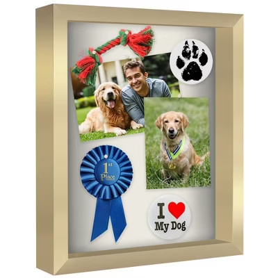Americanflat gold shadow box frame 11x14
