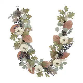6ft. Eucalyptus, Oak & Pumpkin Garland by Ashland® | Michaels | Michaels Stores