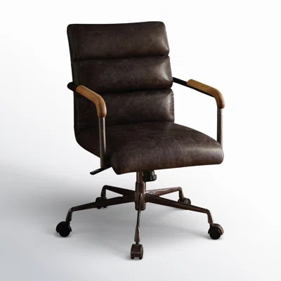 Springtown Genuine Leather Conference Chair | Wayfair North America