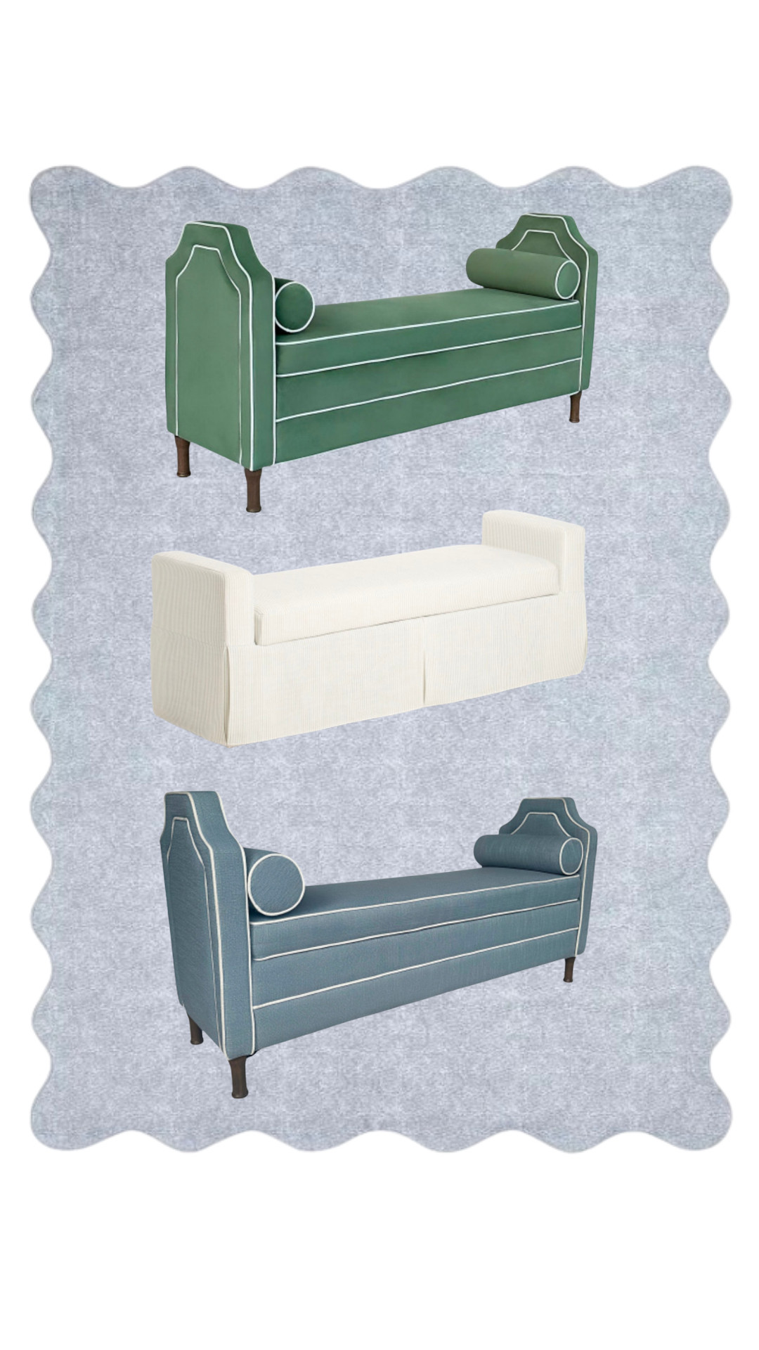 Cute benches. I'm shopping for them at the foot of my bed and in the entryway.  

 #LTKHome