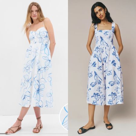 Look for less! The dress on the right is over $200 but the one on the left is on sale for $88 + 20% off of that!

#LTKsalealert #LTKunder100