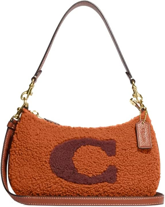 COACH Womens Teri Shoulder Bag In Blocked Signature Canvas | Amazon (US)