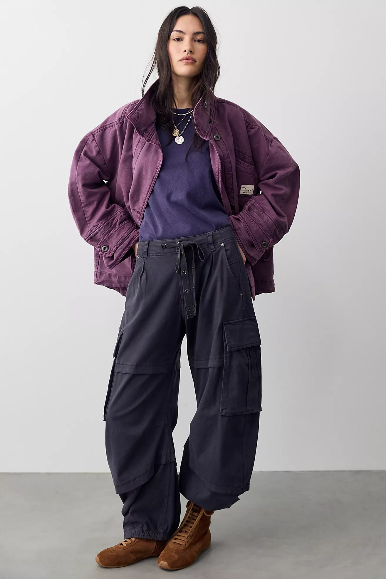 We The Free Reef Curved Twill Cargo Pants | Free People (Global - UK&FR Excluded)