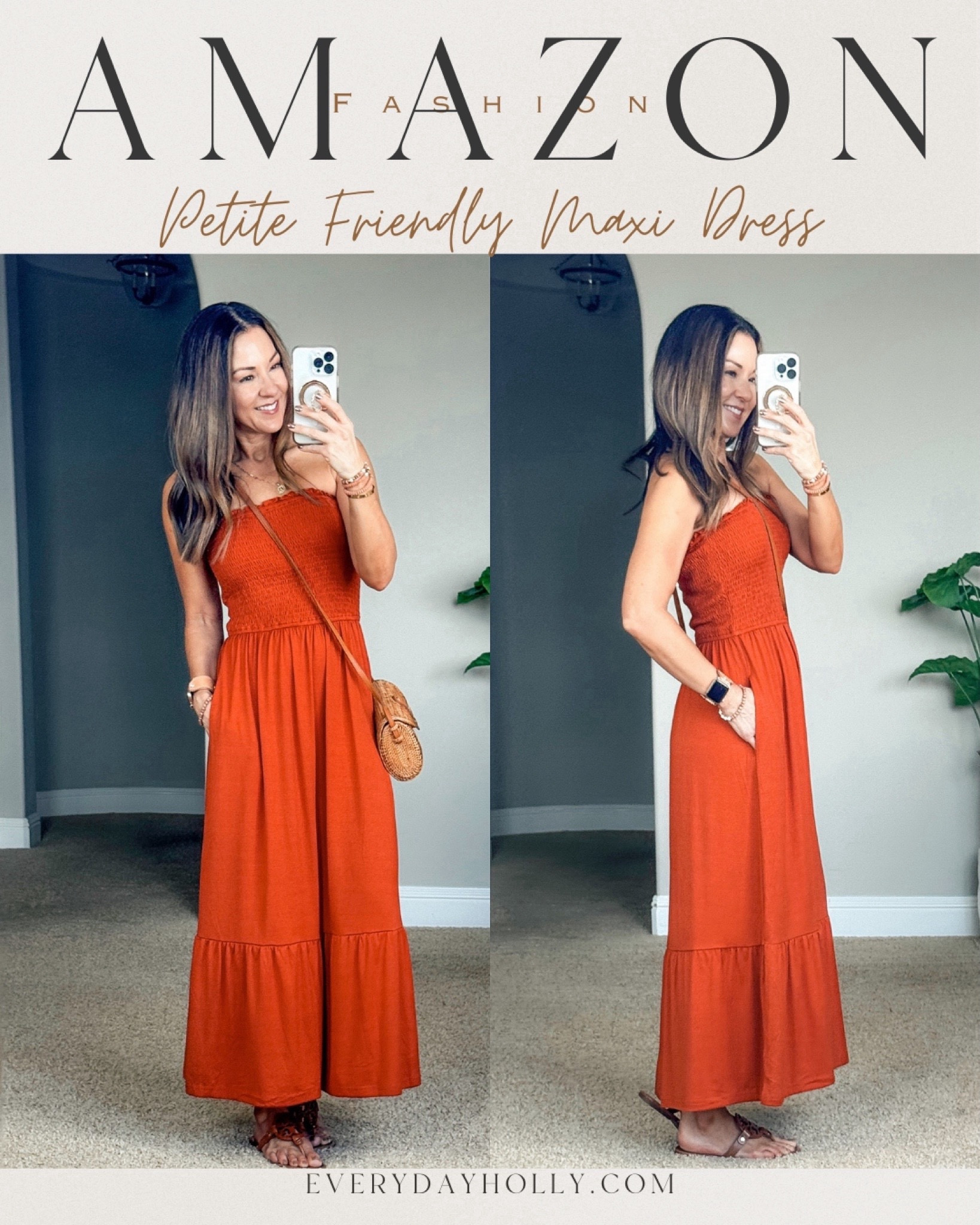 Amazon Petite Friendly Maxi Dress


Im wearing maxi dress with pockets size small in brown, my sandals and an amazon verson - go up a 1/2 size


Spring  Maxi dress  Travel  Resort wear  Dresses for her   Outfit inspo  Petite friendly  What I wore  Trendy dresses Trendy fashion  Vacation outfit 

#LTKover40 #LTKstyletip #LTKSeasonal