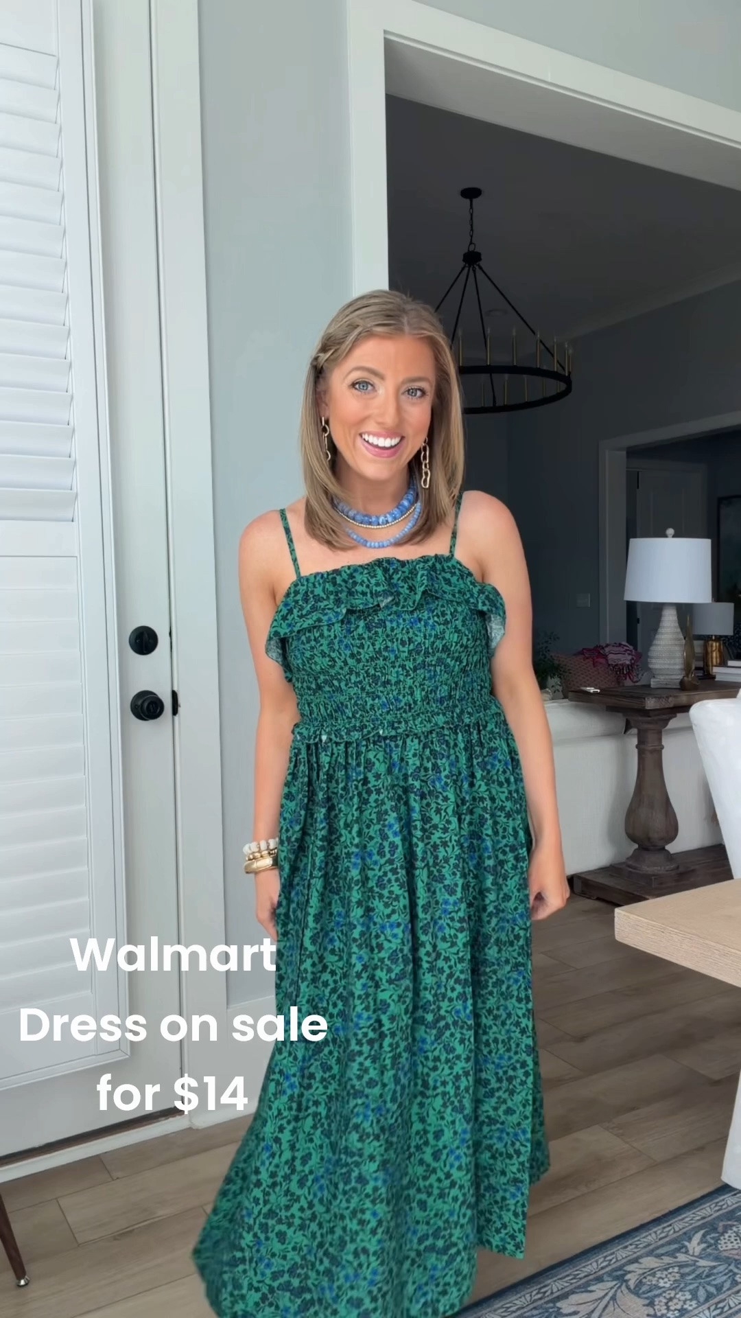 ✨ $14 and it looks SO much more expensive! ✨

This Walmart dress has been one of my most-worn finds of the summer, and now it’s on sale for just $14! 🙌 The smocked bodice, flowy midi length, and lightweight fabric make it such an easy piece to throw on and feel instantly put together.

Whether you love the bold red, classic black-and-white print, or gorgeous green floral, this dress is flattering, comfortable, and perfect for everything from vacation dinners and summer events to church, family photos, and everyday wear.

❤️ Smocked bodice for a comfortable fit
🤍 Flowy midi length
💚 Lightweight and breathable for summer
✨ Available in multiple colors and prints
💸 On sale for only $14

This is one of those Walmart fashion finds that looks designer-inspired without the designer price tag. If you’ve been thinking about grabbing one, now is the time before sizes start selling out!

#WalmartFashion #WalmartFinds #SummerDress #MidiDress #AffordableFashion #WalmartStyle #SummerStyle #VacationOutfit #DressSale #FashionFinds #StyleOnABudget #SummerWardrobe #WomensFashion #AffordableStyle #CasualChic #EverydayStyle #FashionDeals #SummerOutfit #SmockedDress #OOTD ✨💕

#LTKootd #LTKPetite #LTKSaleAlert