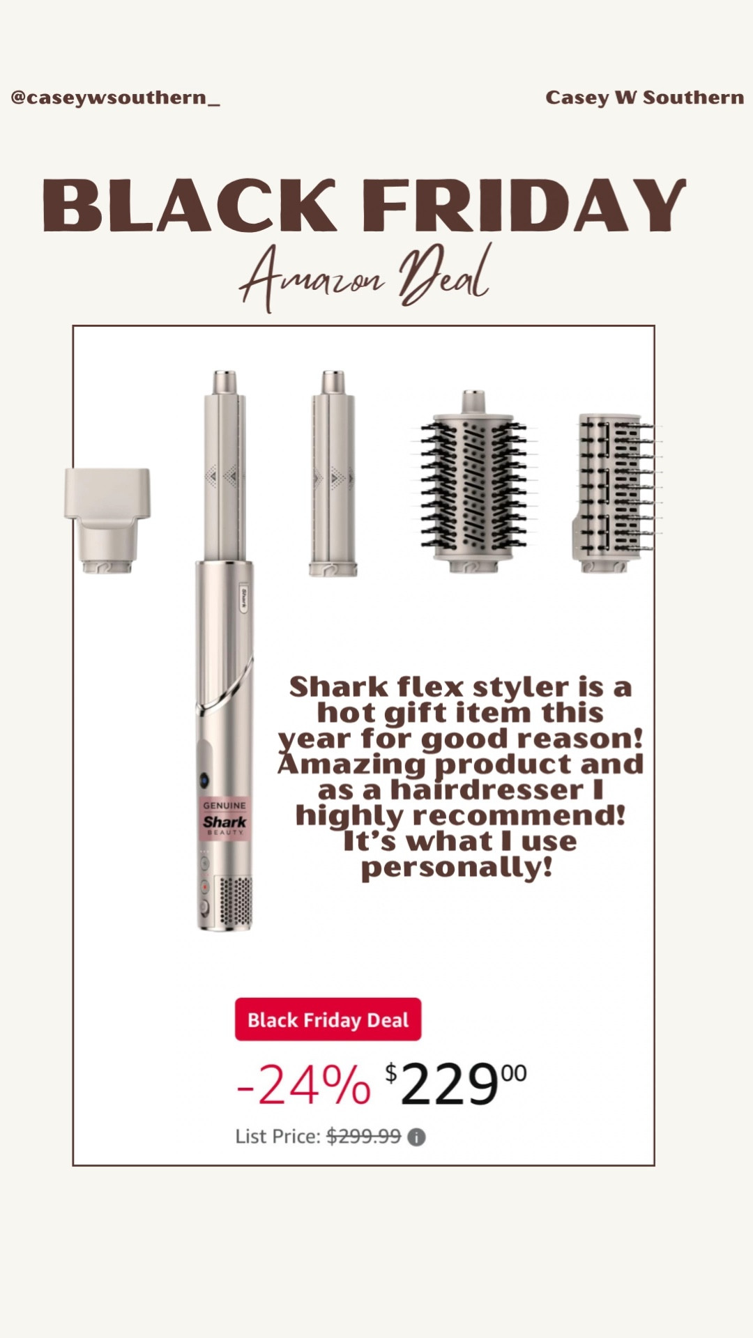 Can’t recommend this hair product enough! Amazing for all hair types and I personally use it for myself! Love this! 

#LTKWatchNow #LTKGiftGuide #LTKCyberWeek