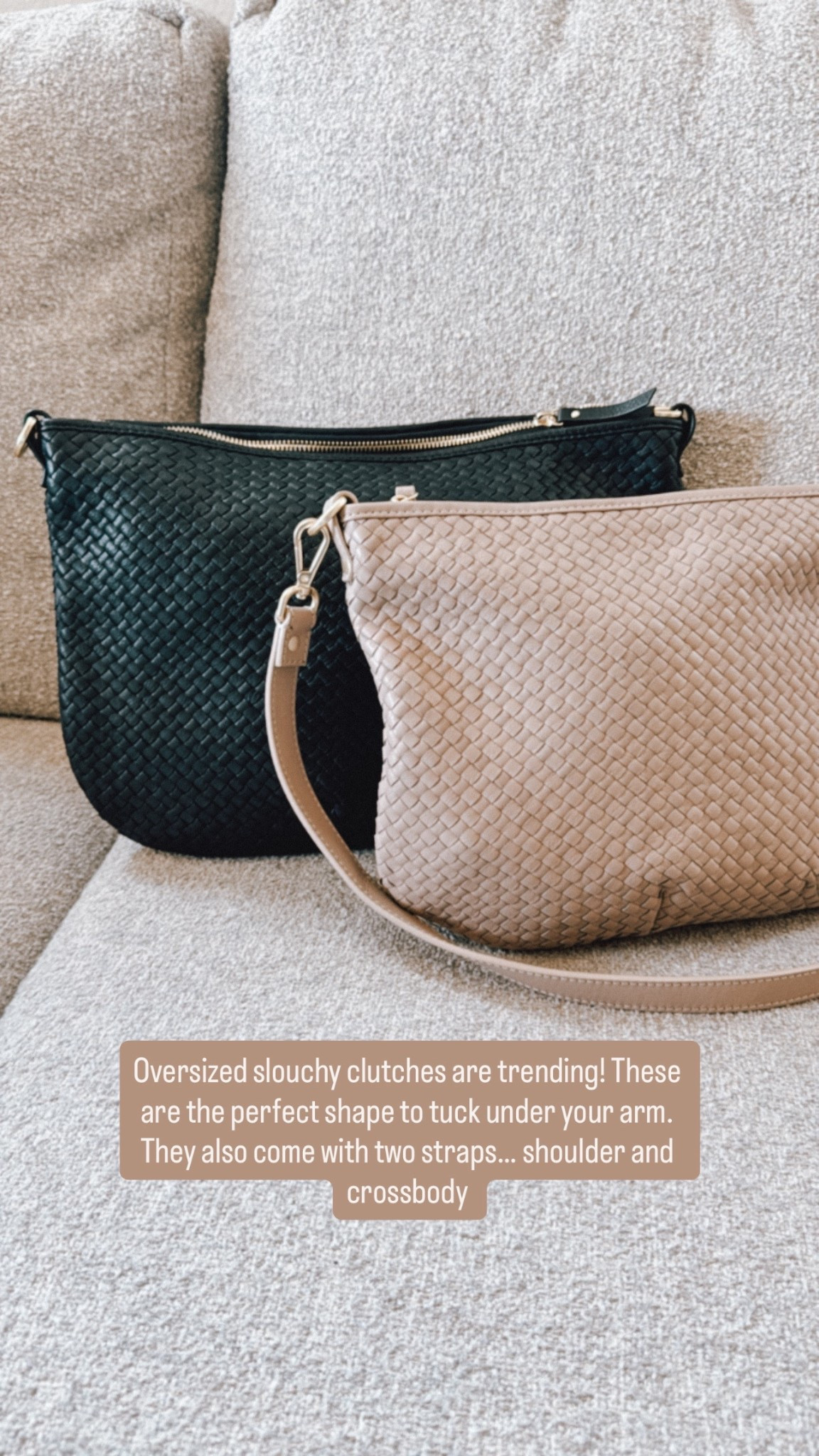 Slouchy clutches the IT bag of the season 

#LTKStyleTip