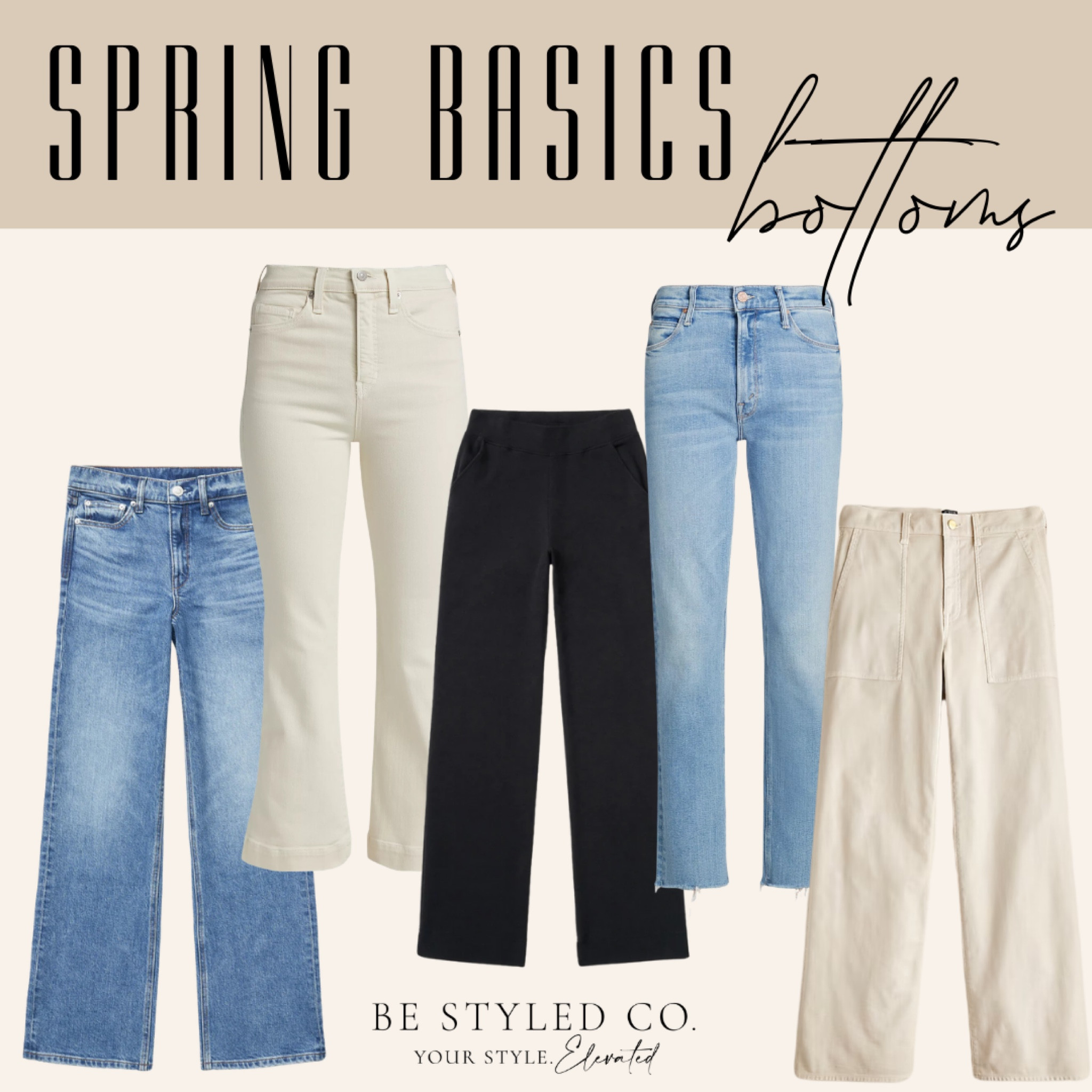 Our stylists top
Picks for jeans and pants for spring! Spring denim - casual spring style - best trousers 

#LTKOver40 #LTKStyleTip #LTKMostLoved