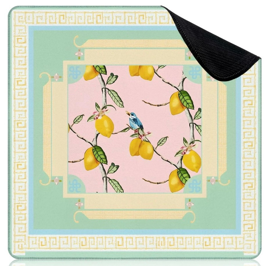 Dupe Alert for half the cost available at Walmart! Bird Lemon Branch with Geometric Border 🍋 

#LTKMahjong #LTKWalmart 

#LTKHome #LTKmomlife #LTKSeasonal