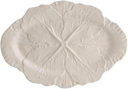 Cabbage Oval Platter Size: 1.38" H x 14.76" W x 10.24" D | Amazon (US)