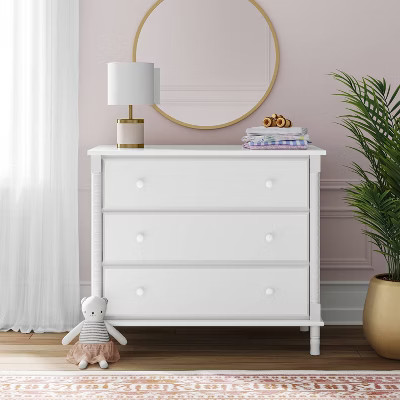 DaVinci Jenny Lind Spindle 3-Drawer Dresser - White | Target