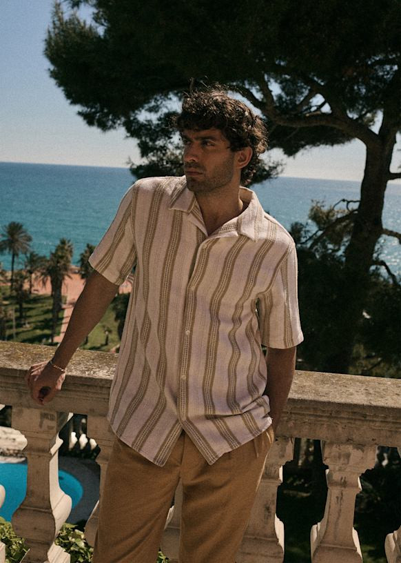 Holt Textured Shirt | Sezane Paris - US