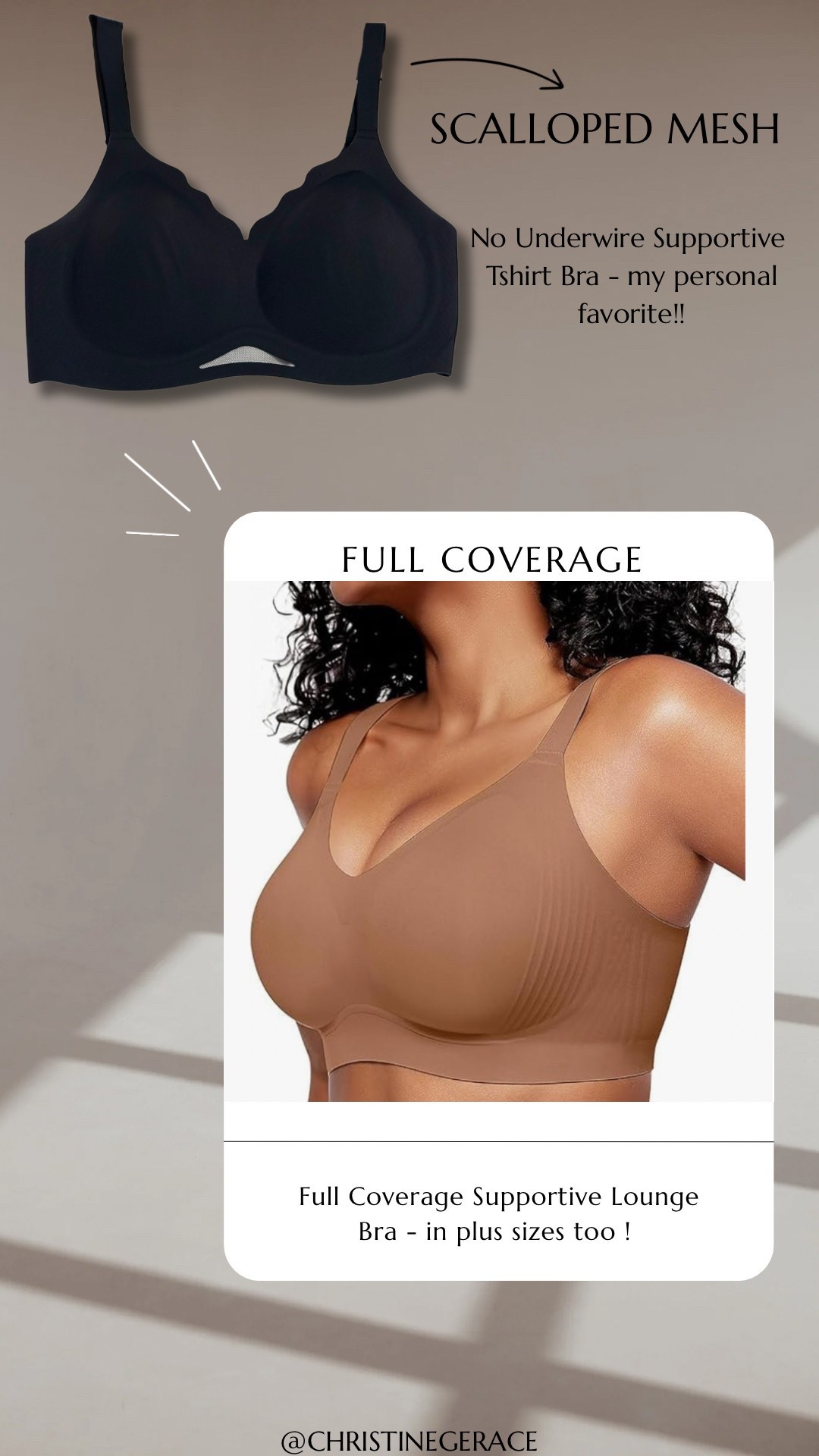 OEAK Womens Wireless Bras Scalloped Push Up Bralettes No Underwire Supportive Tshirt Bra Seamless Comfortable Everyday Bras 

#LTKFindsUnder50 #LTKFindsUnder100 #LTKStyleTip