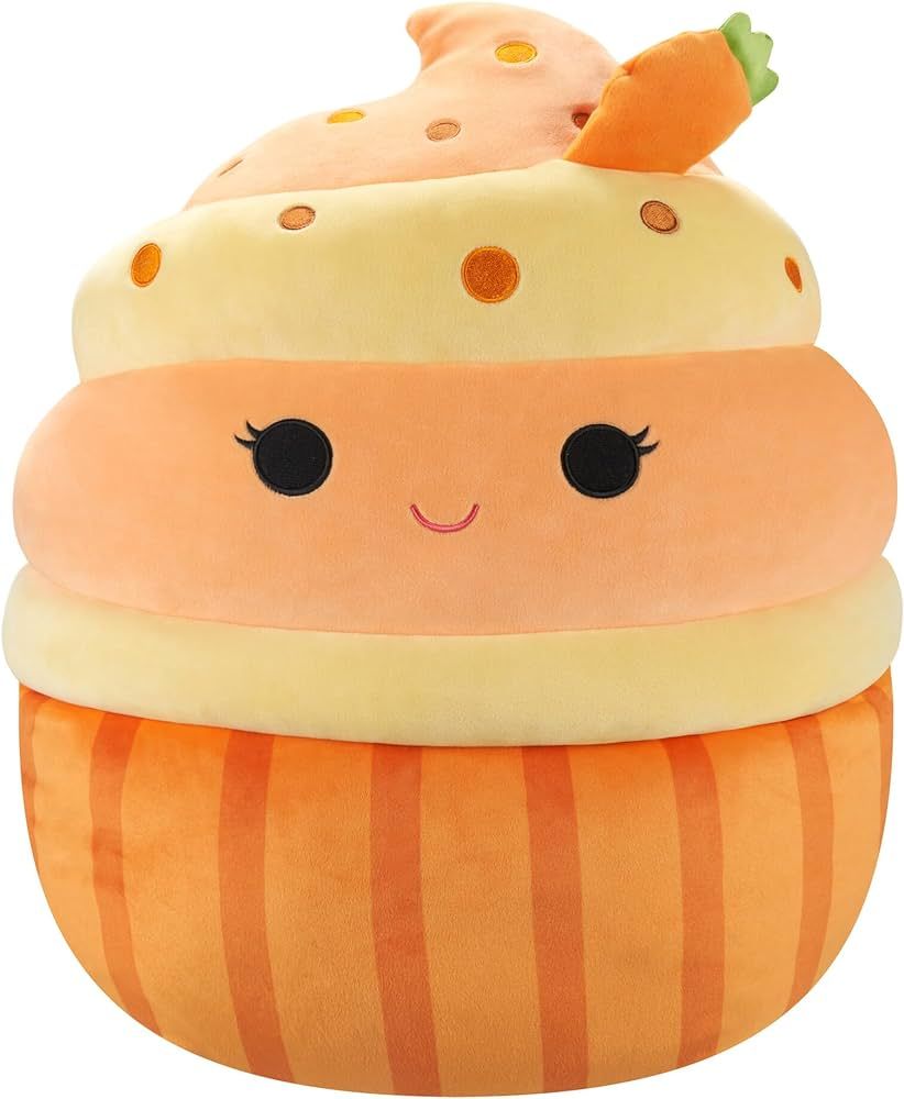 Squishmallows Original 20-Inch Keisha Carrot Cupcake with Orange Swirled Frosting - Official Jazw... | Amazon (US)