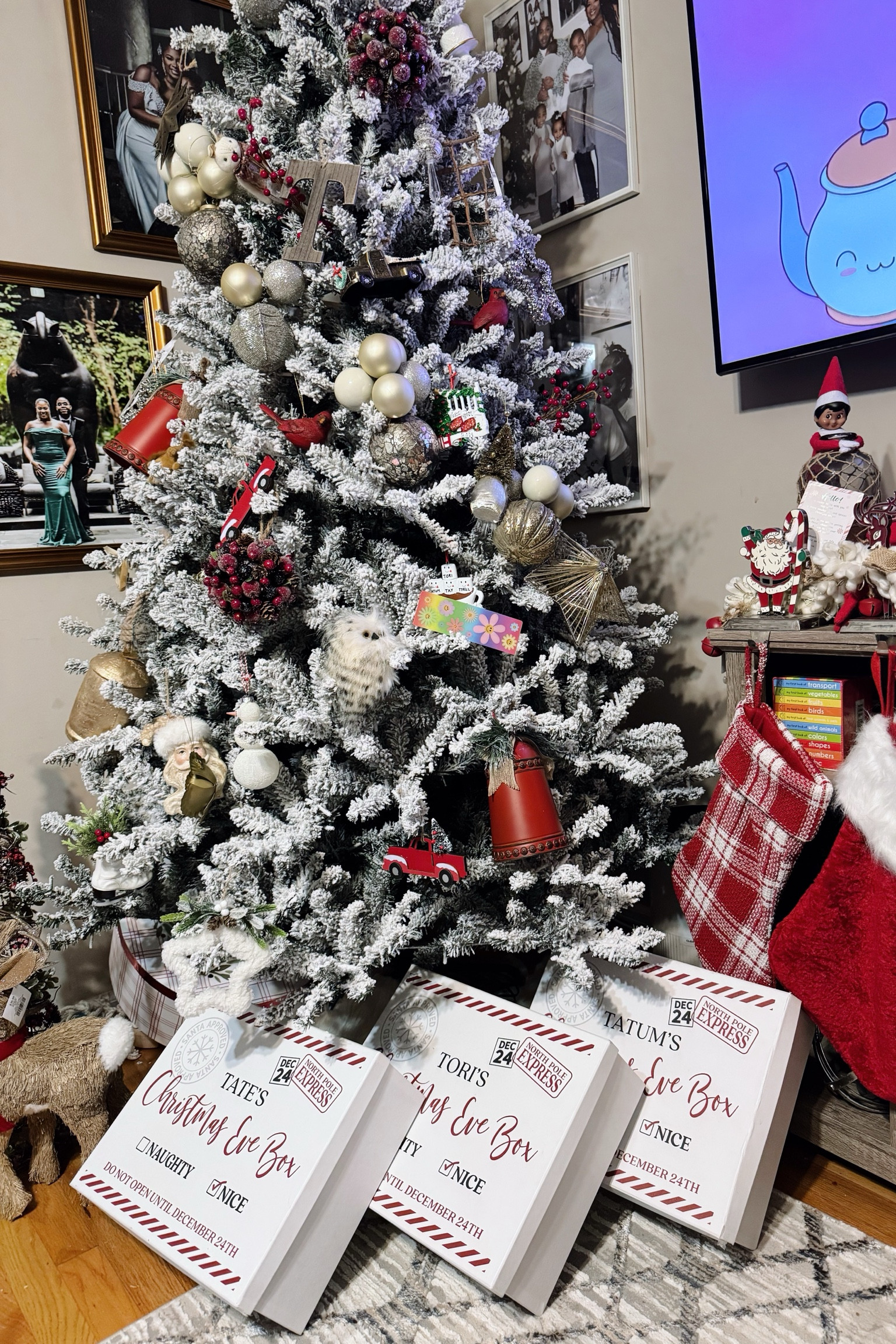 Snowy christmas tree!

#LTKHome #LTKSeasonal #LTKHoliday
